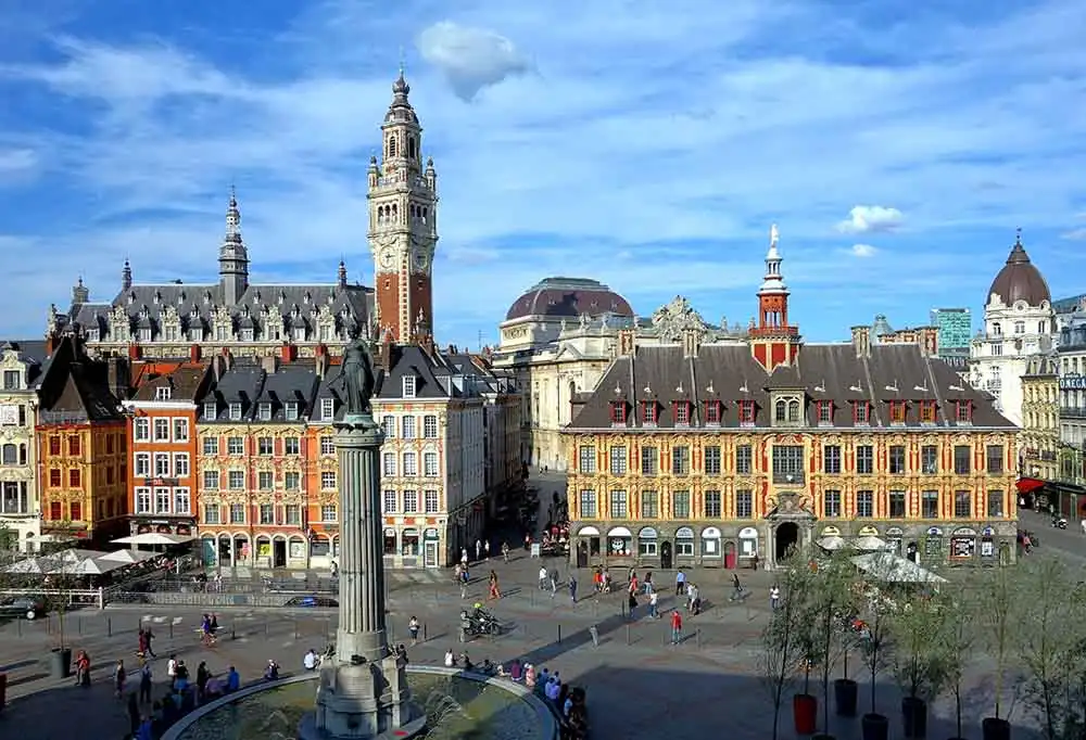 Vue sur la ville de Lille