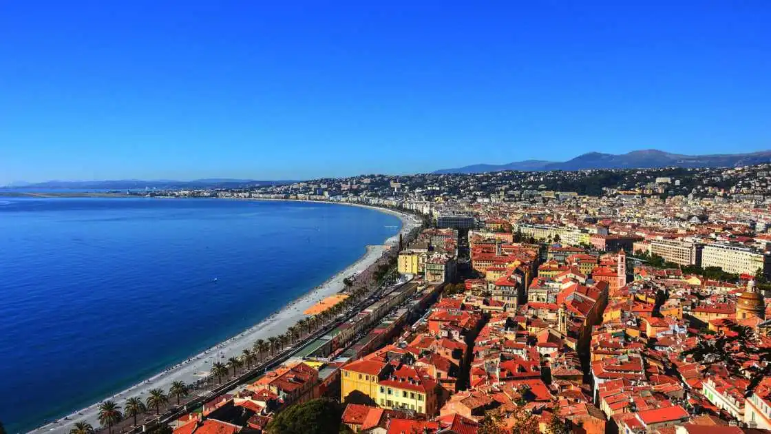 vue sur la ville de Nice