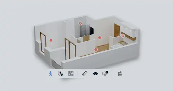plan immobilier 3D